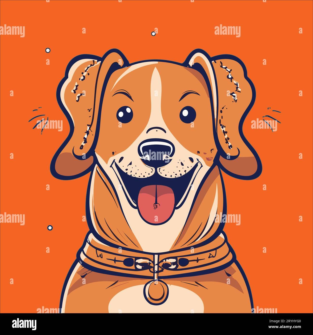 Dog ears cartoon hi-res stock photography and images - Alamy