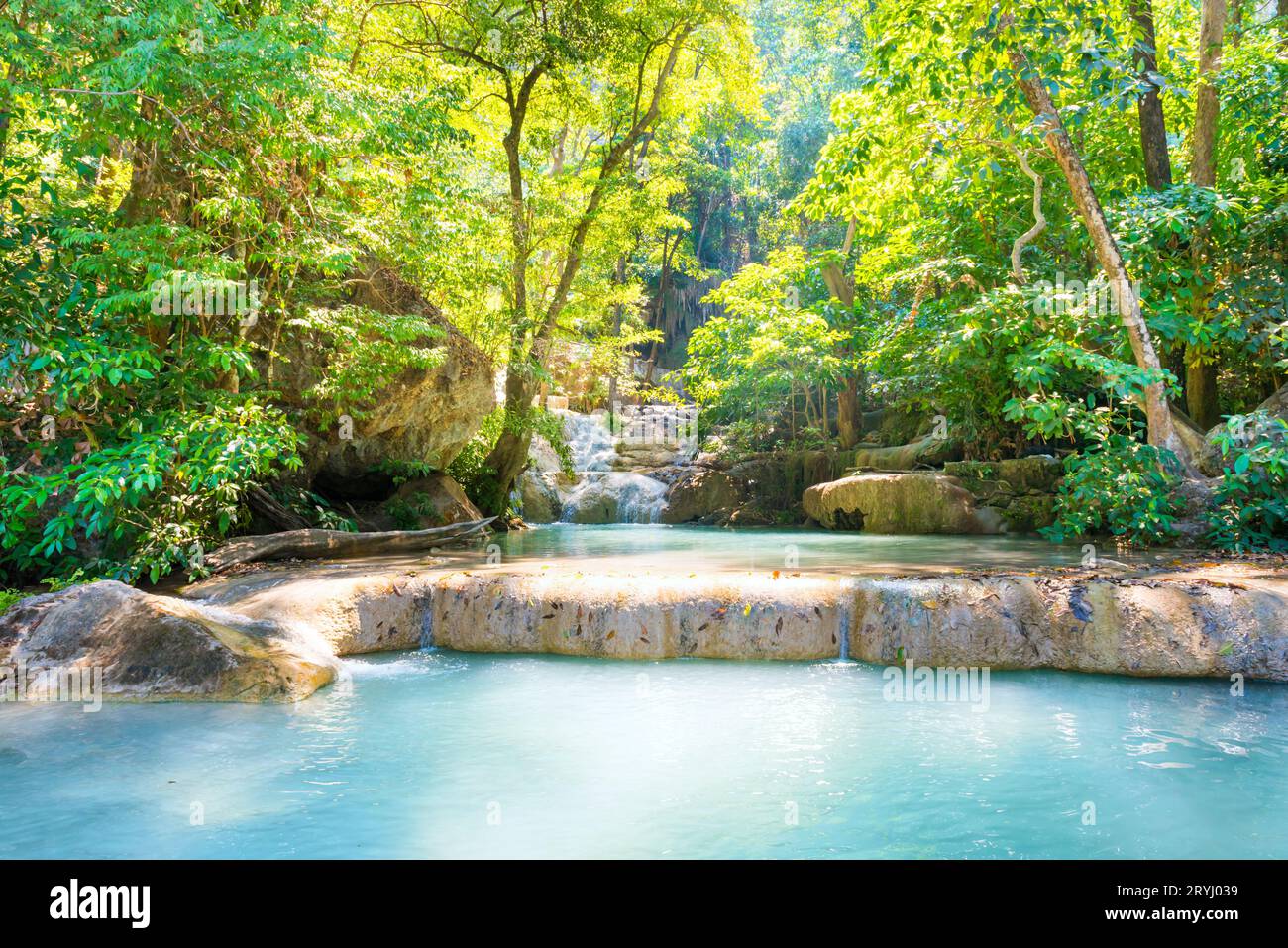 Beautiful tropical landscape waterfall hi-res stock photography and ...