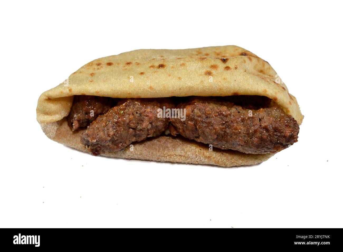 Arabic cuisine traditional food beef Kofta, kebab and tarb kofta shish