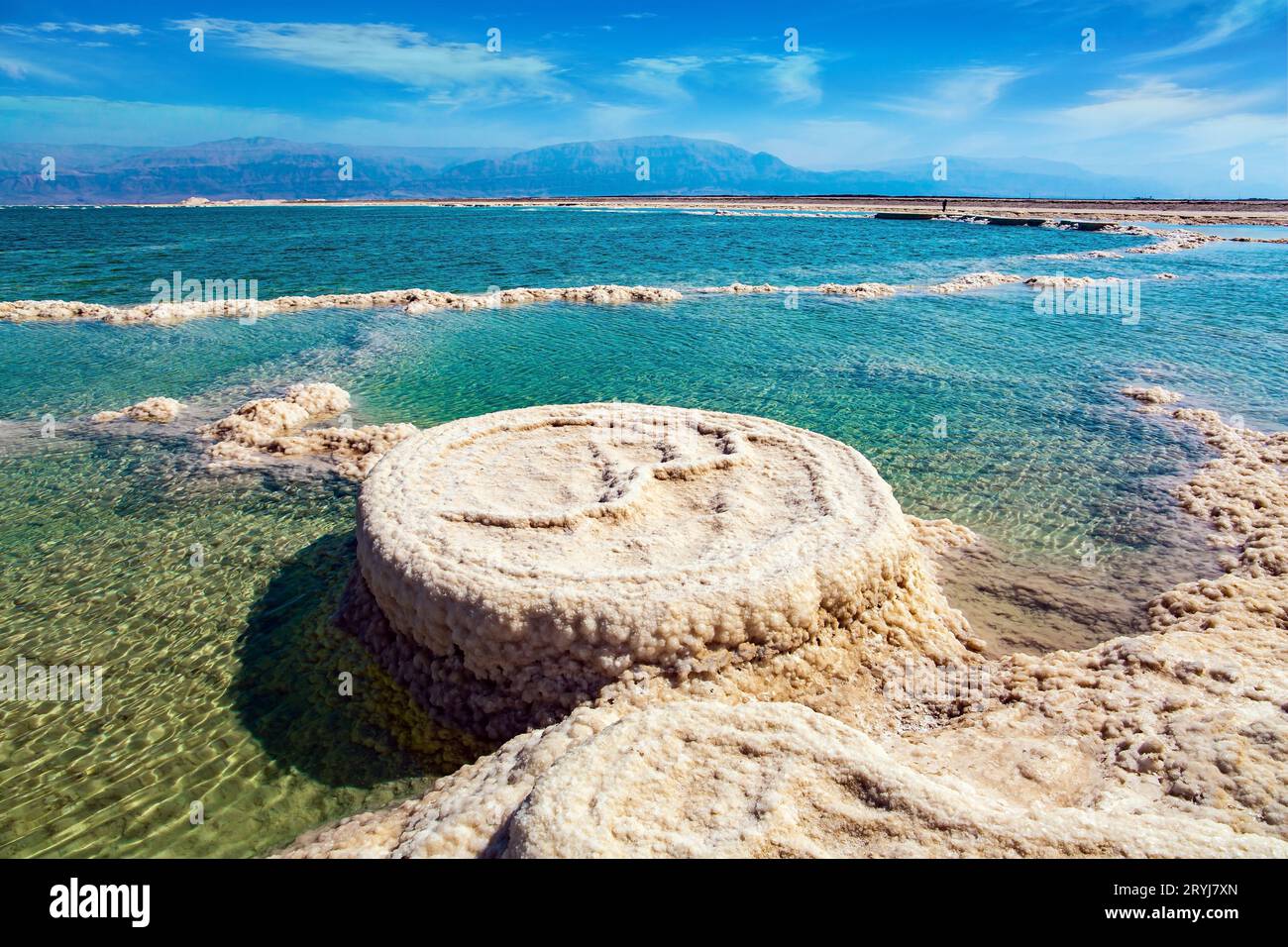 Endorheic lake in the Middle East Stock Photo - Alamy