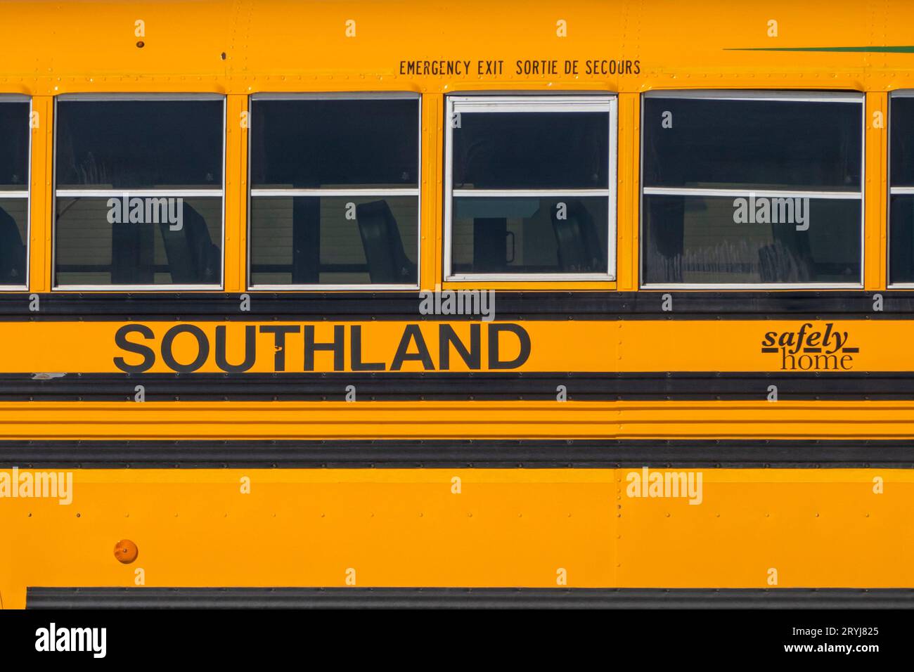 Close up of school bus hi-res stock photography and images