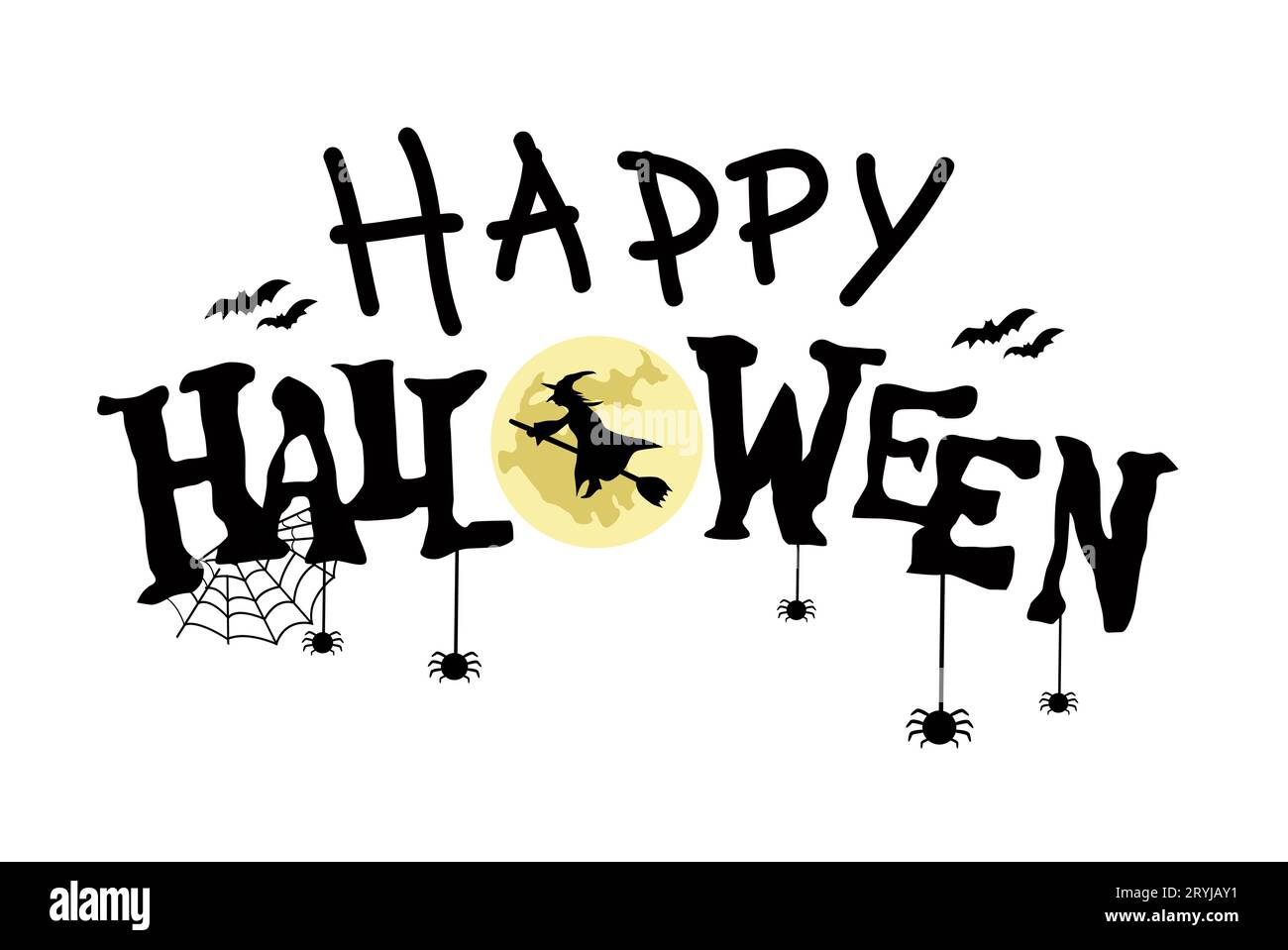 Halloween Background vector illustration Stock Vector Image & Art - Alamy