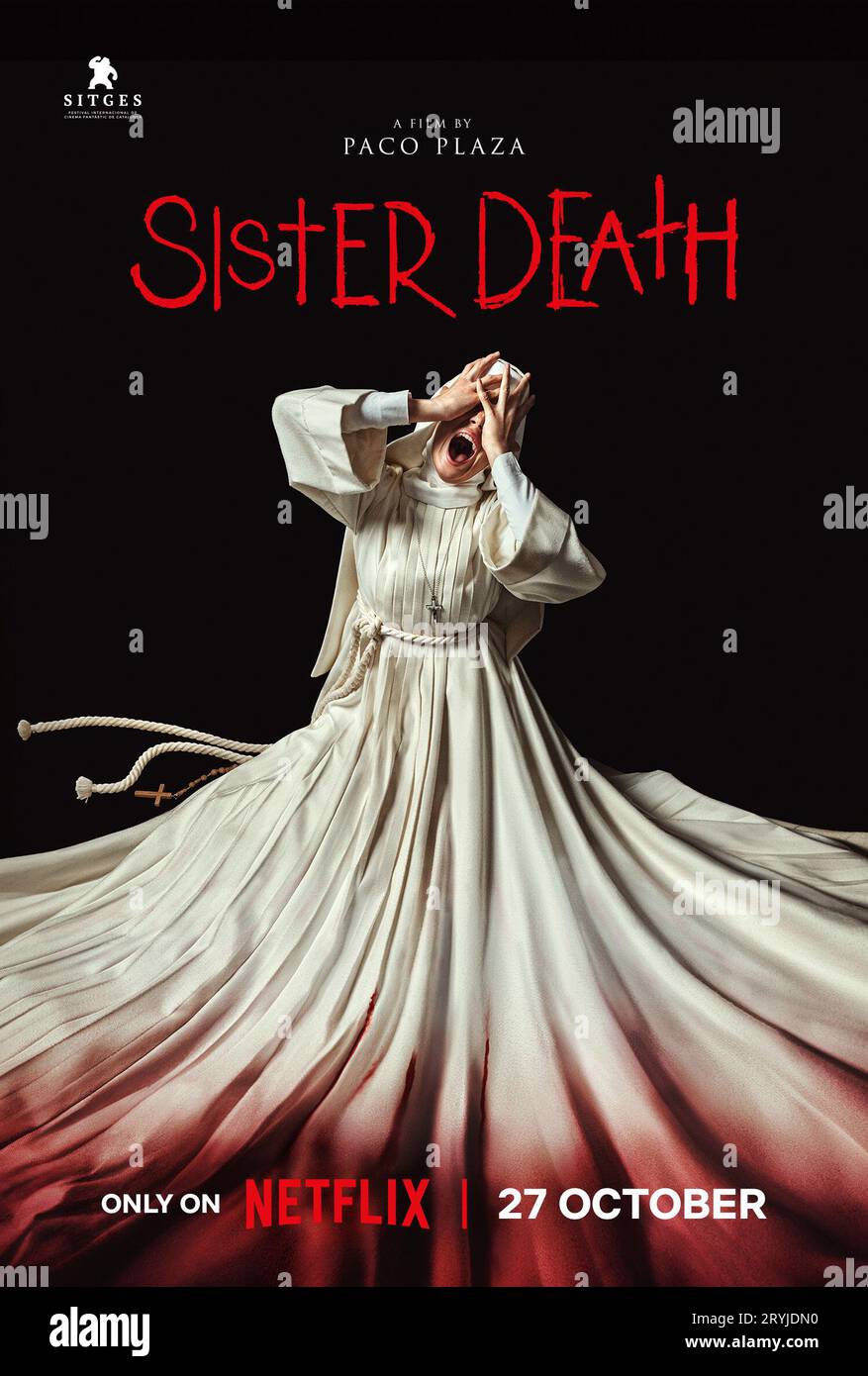 Sister Death poster Almudena Amor Stock Photo - Alamy