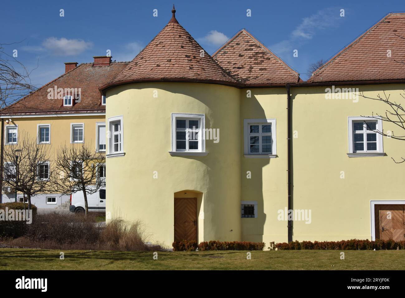 Castle Siegendorf, Austria Stock Photo
