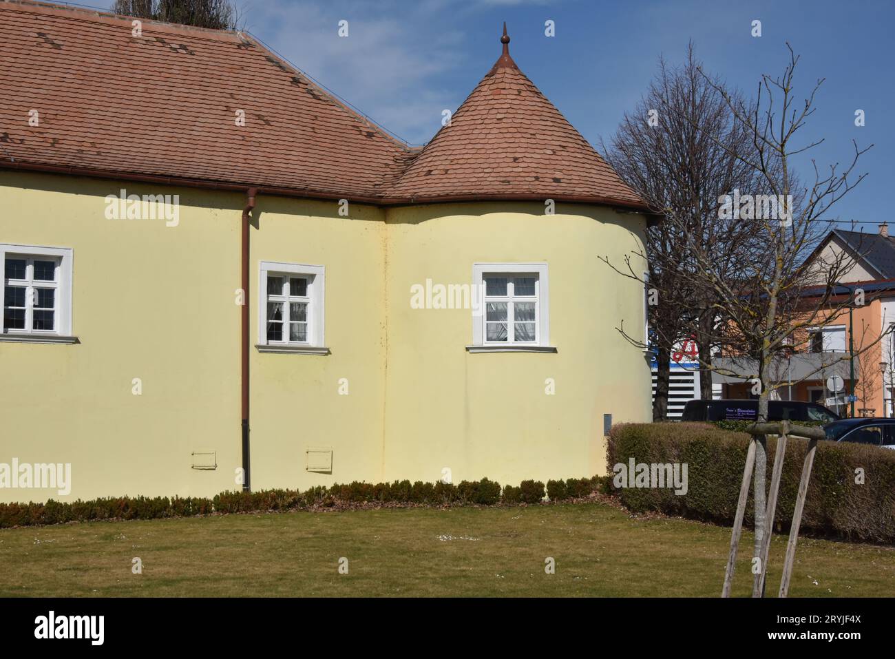 Castle Siegendorf, Austria Stock Photo