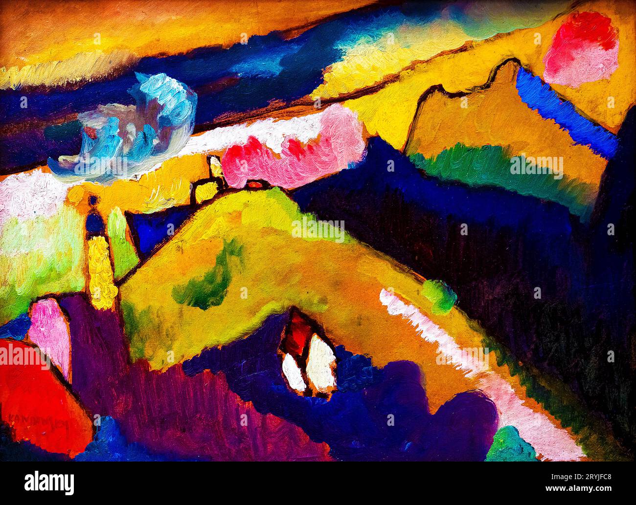 Kandinsky landscape hires stock photography and images Alamy