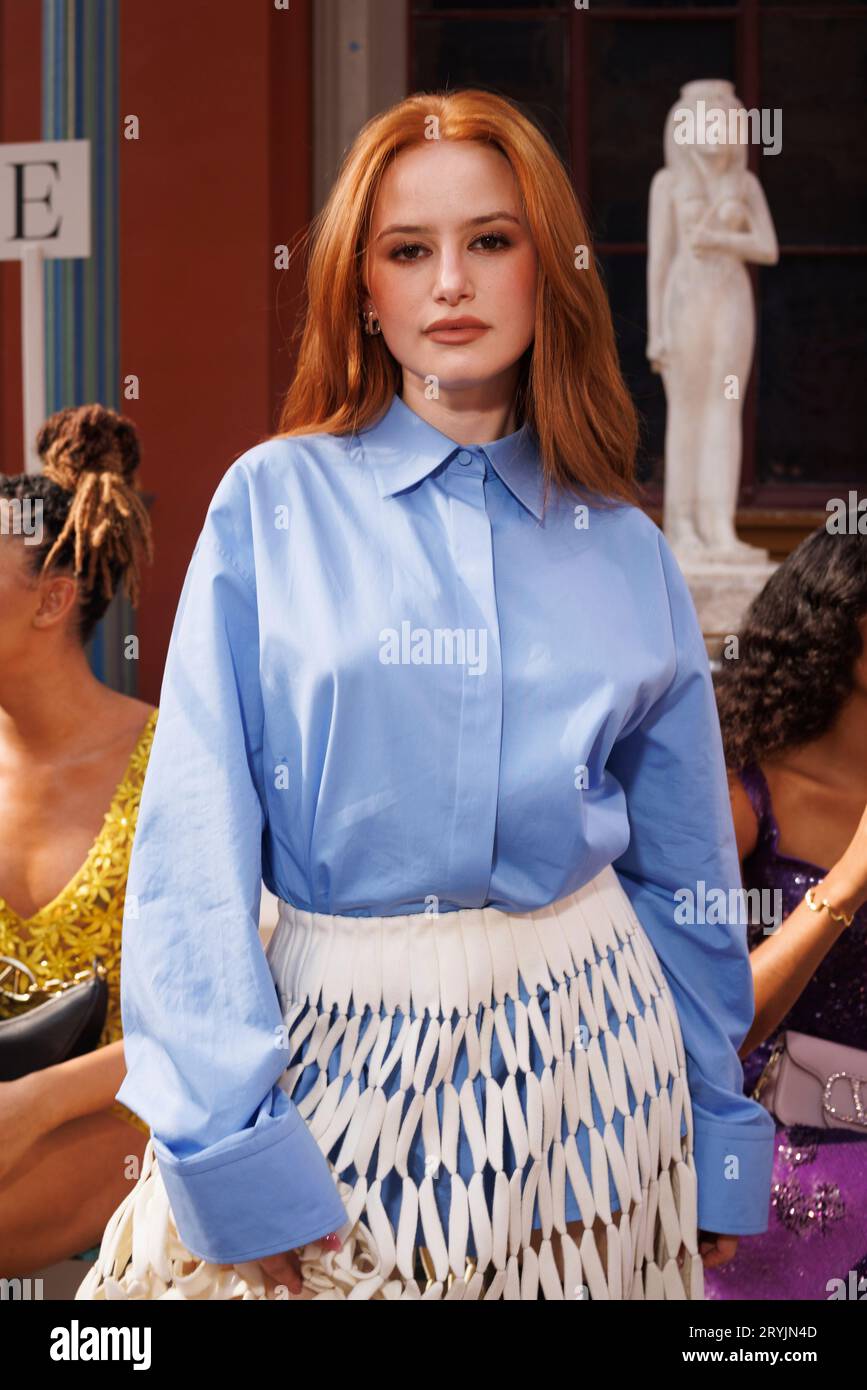 Madelaine Petsch attends the Valentino Spring/Summer 2024