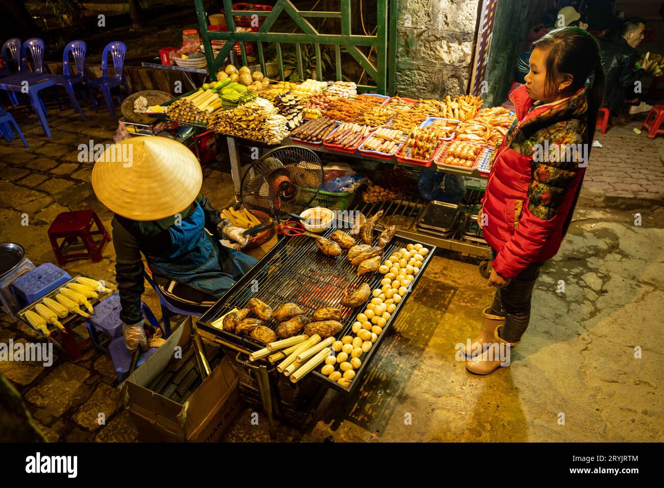 Street food in Quy Nhon