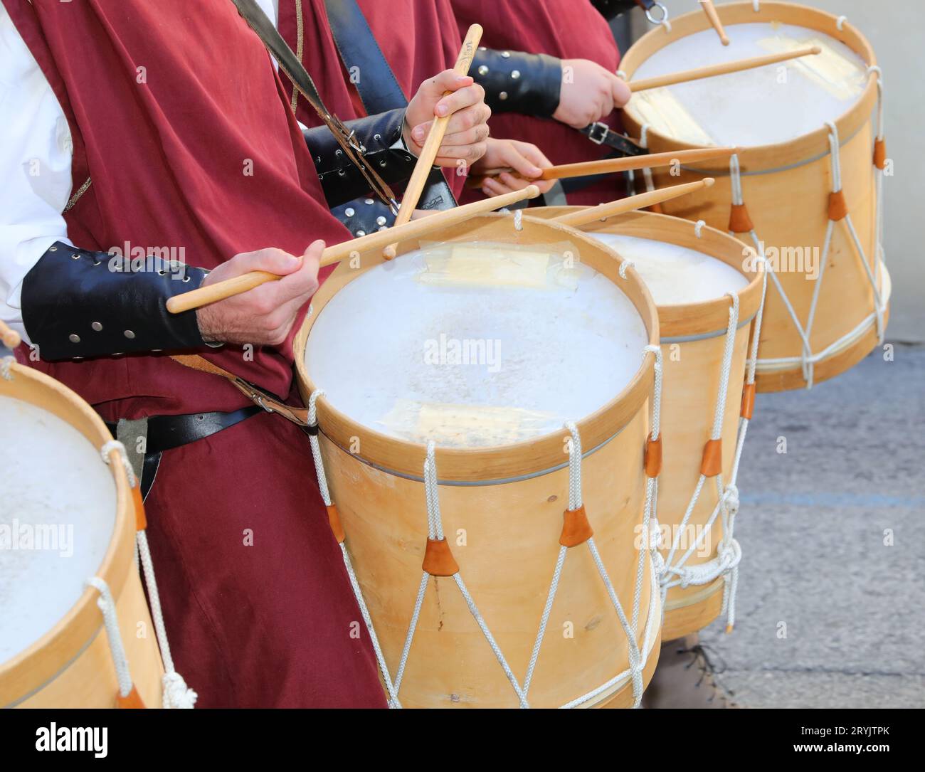 Musical instruments through the ages hi-res stock photography and ...