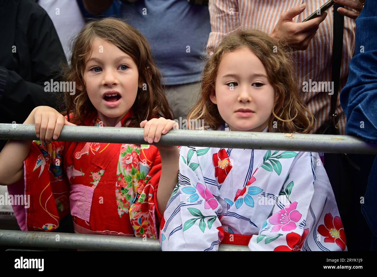London, UK. 1st Oct, 2023. The Japan Matsuri Festival is back in Trafalgar Square, London, UK, for Japanese culture, dances, performances, foods, and drinks. Credit: See Li/Picture Capital/Alamy Live News Stock Photo