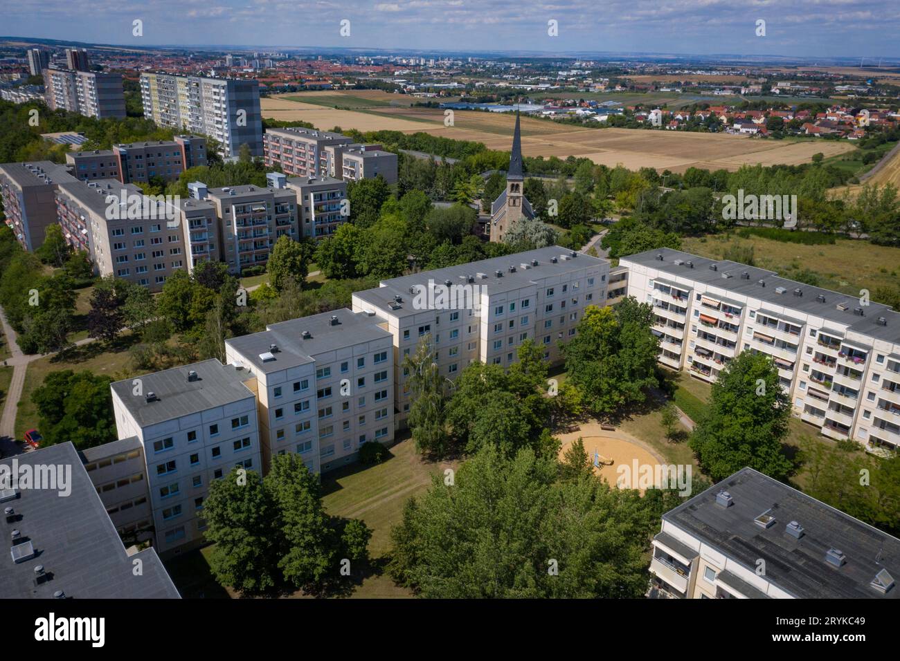 Kirche im Osten 22072020 Die GustavAdolfStraße im Erfurter Ortsteil