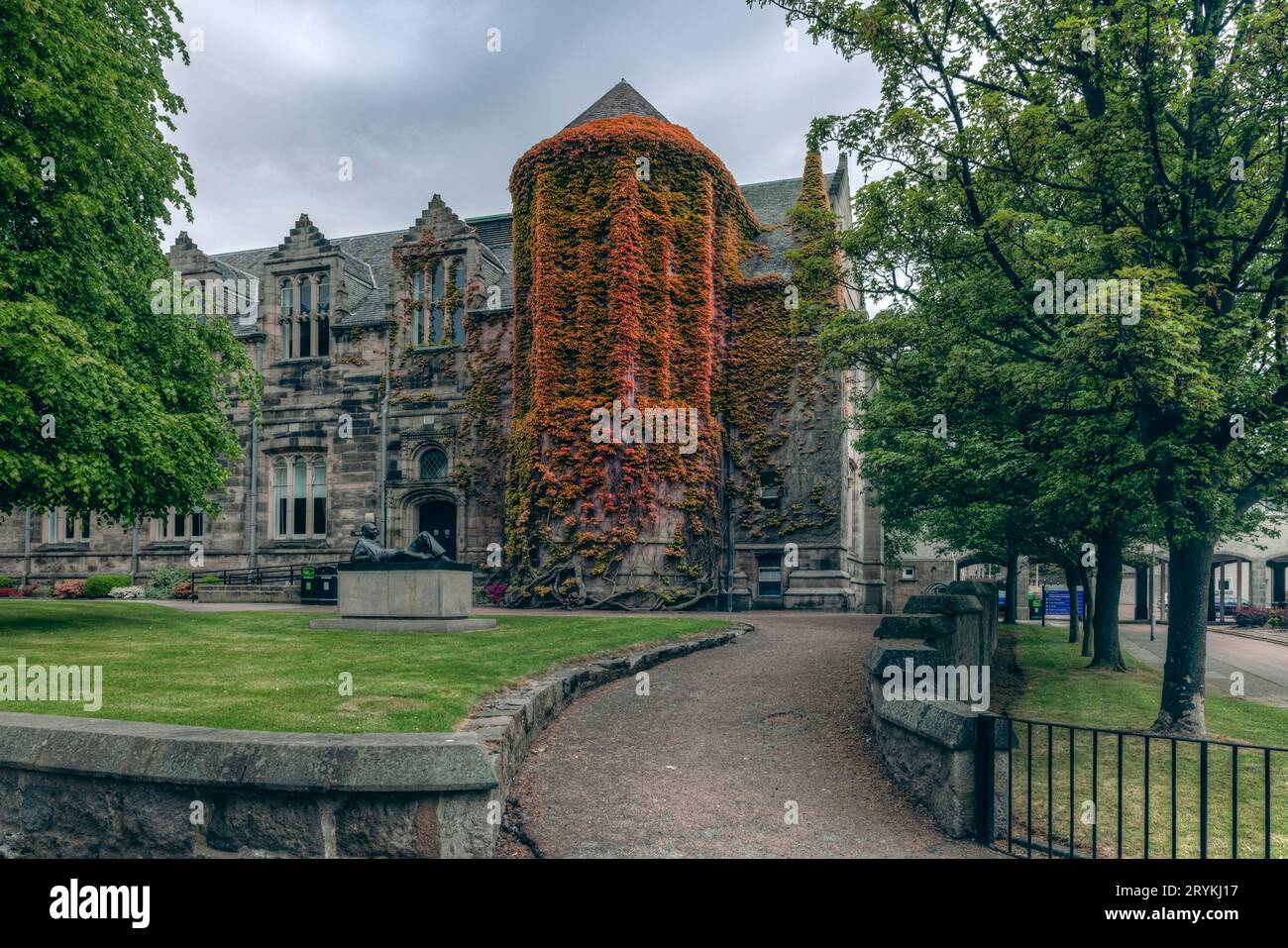 King's College and the University of Aberdeen, Scotland Stock Photo