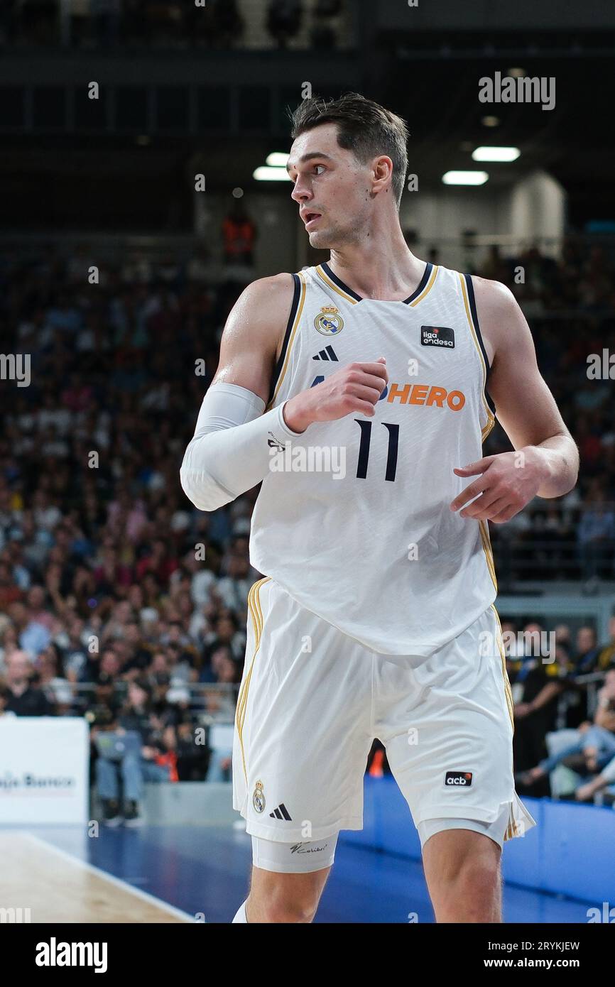 Mario Hezonja of Real Madrid during ACB League match between Real