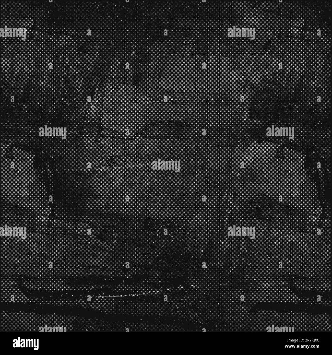 Abstract vector grunge halftone dotted background. Grunge effect vector ...