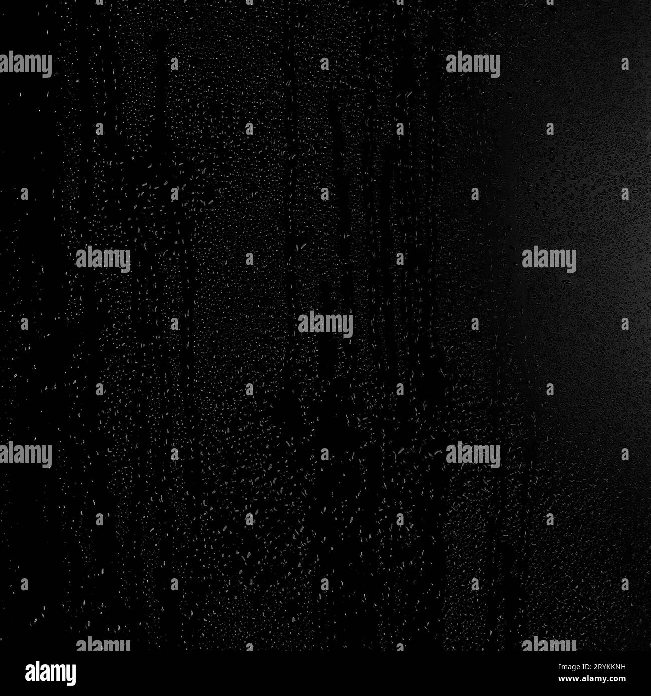 Water rain drops or steam shower isolated on transparent background ...