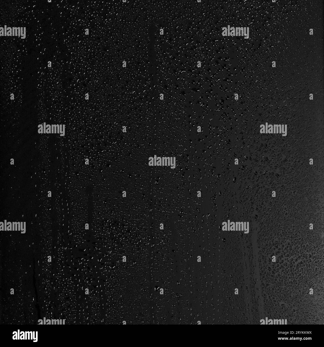 Water rain drops or steam shower isolated on transparent background ...