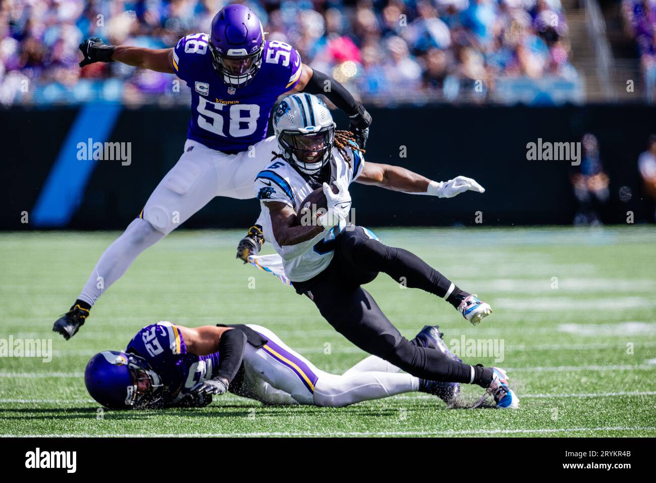 Carolina Panthers wide receiver Laviska Shenault Jr. takes