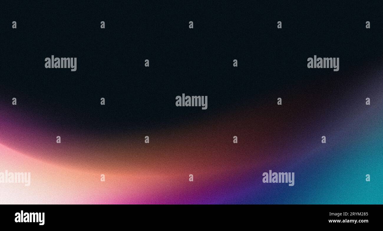 Purple orange black dark blue grainy gradient background, noise texture ...
