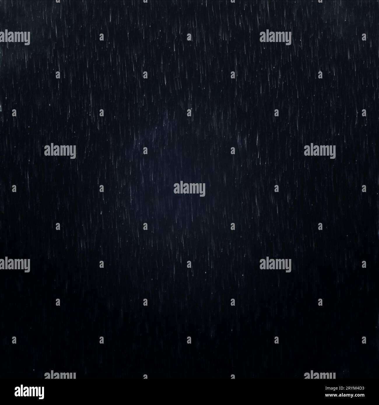 Falling raindrops footage animation in slow motion on dark black