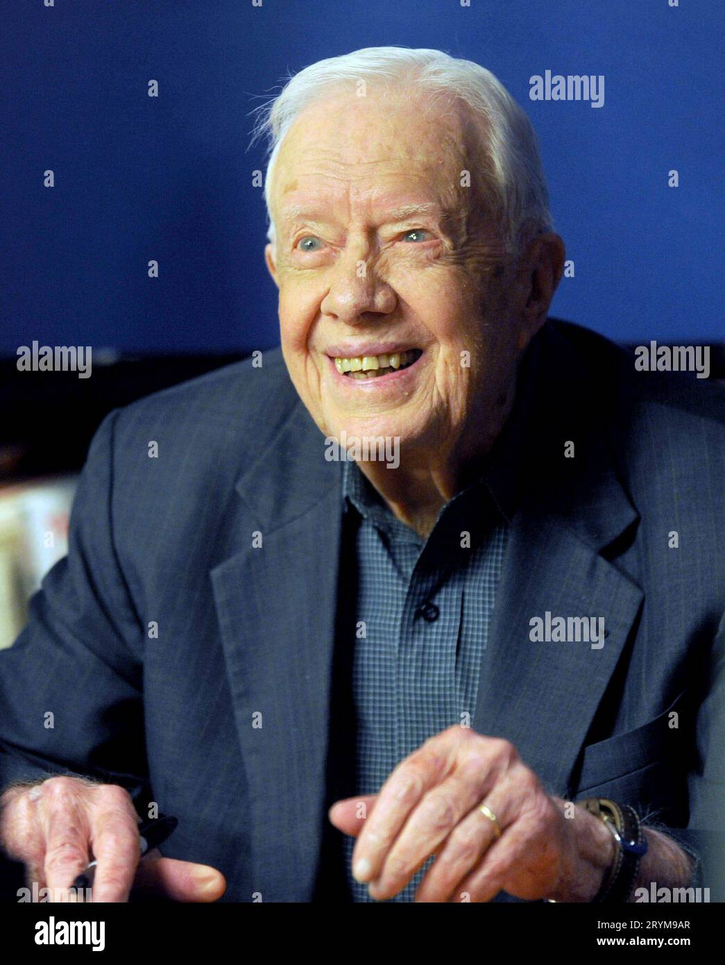 OCTOBER 1st 2023 Former President of The United States of America Jimmy Carter celebrates his