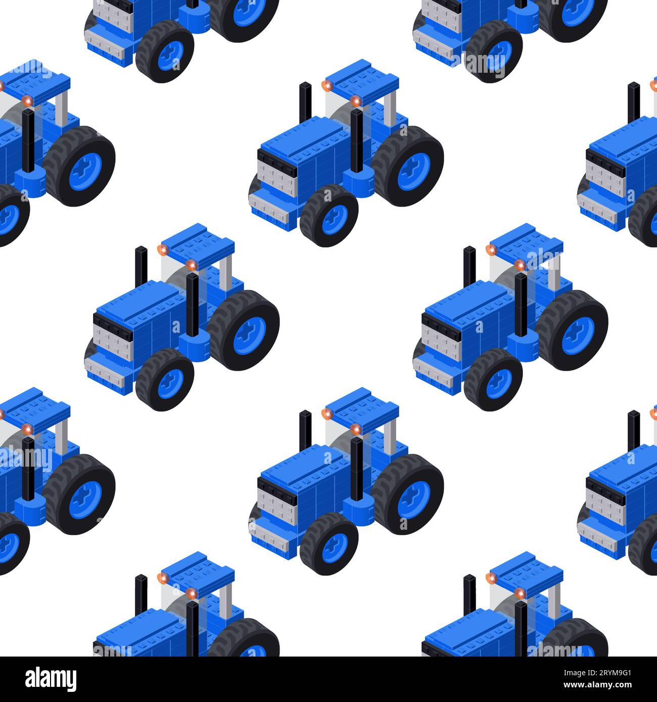 Toy tractors Stock Vector Images Alamy