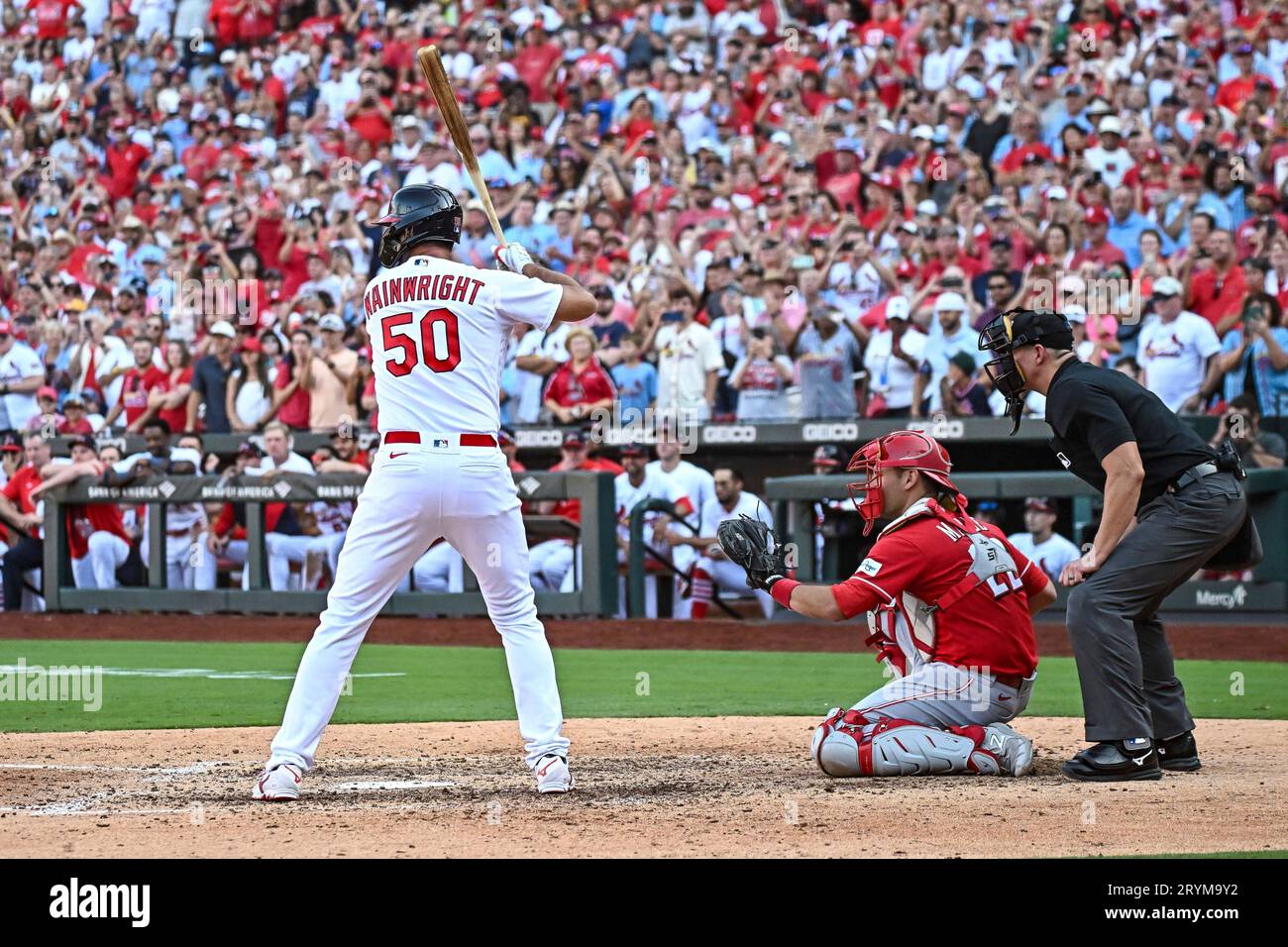 ST. LOUIS, MO Oct 1 St. Louis Cardinals starting pitcher Adam