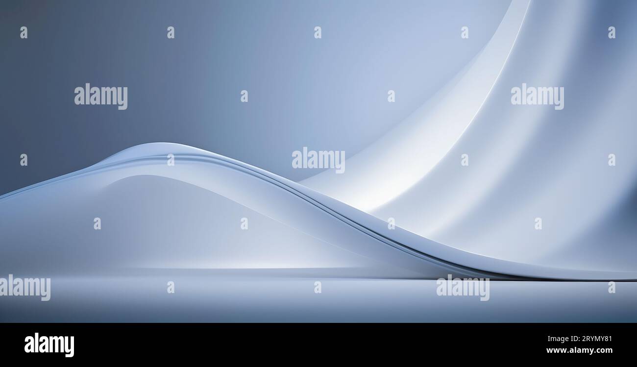 3D Abstract Light Blue Background Stock Photo - Alamy