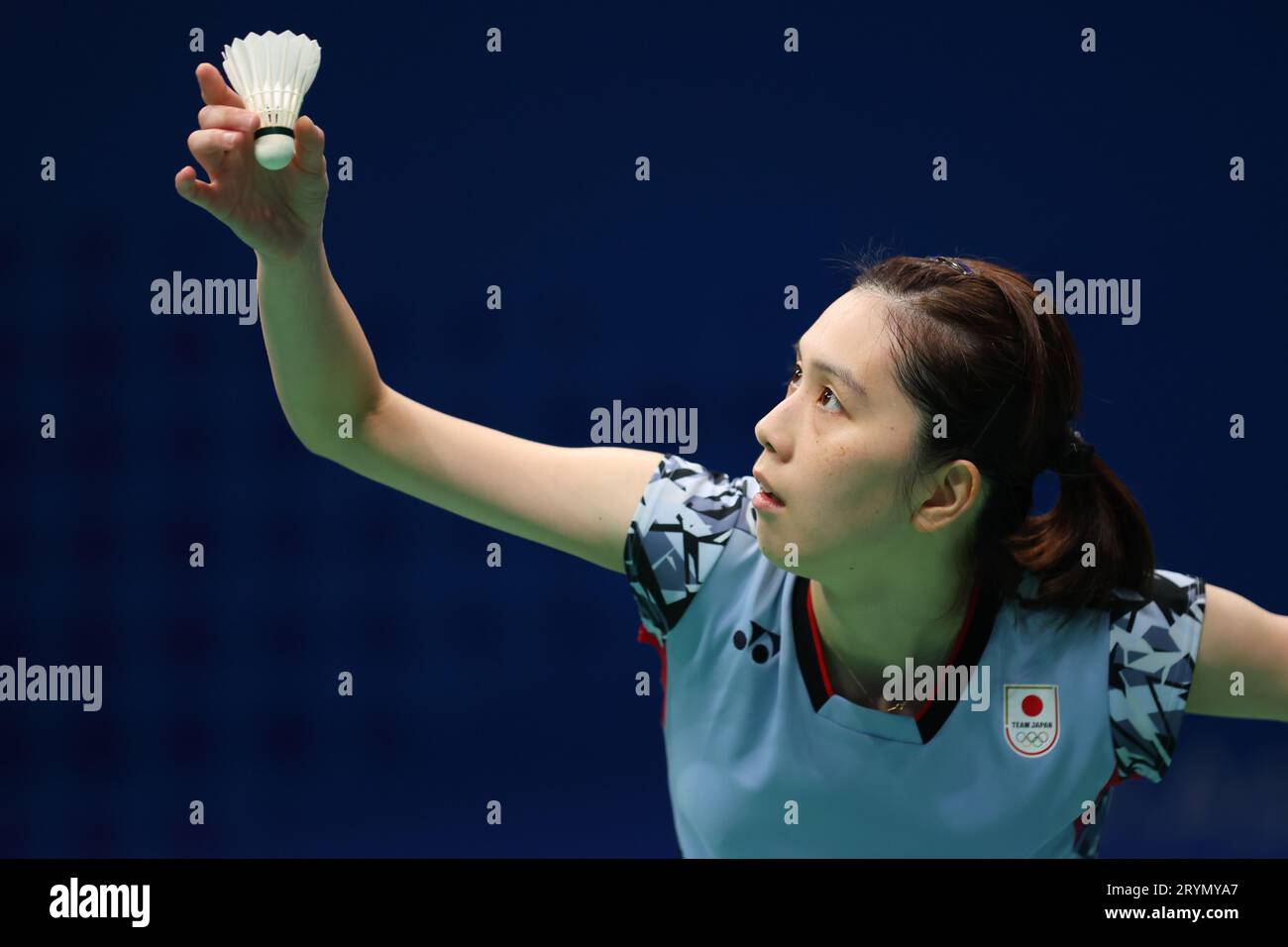Hangzhou, China. 30th Sep, 2023. Aya Ohori (JPN) Badminton Women's