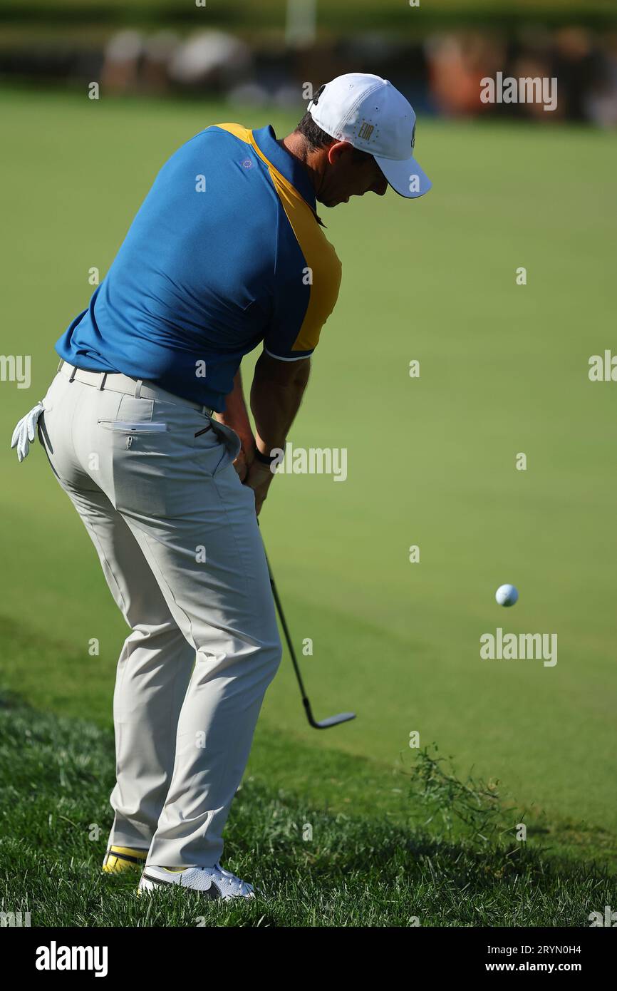 Rory McIlroy in front, Matt Fitzpatrick a shot back in Italian Open at  Marco Simone, site of 2023 Ryder Cup