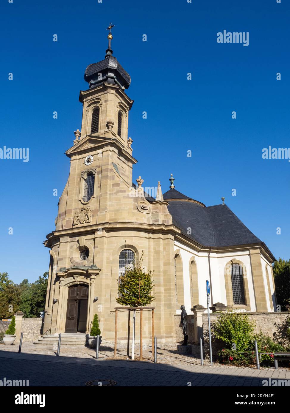 Chapel of the Cross, built by Balthasar Neumann, Etwashausen, Kitzingen