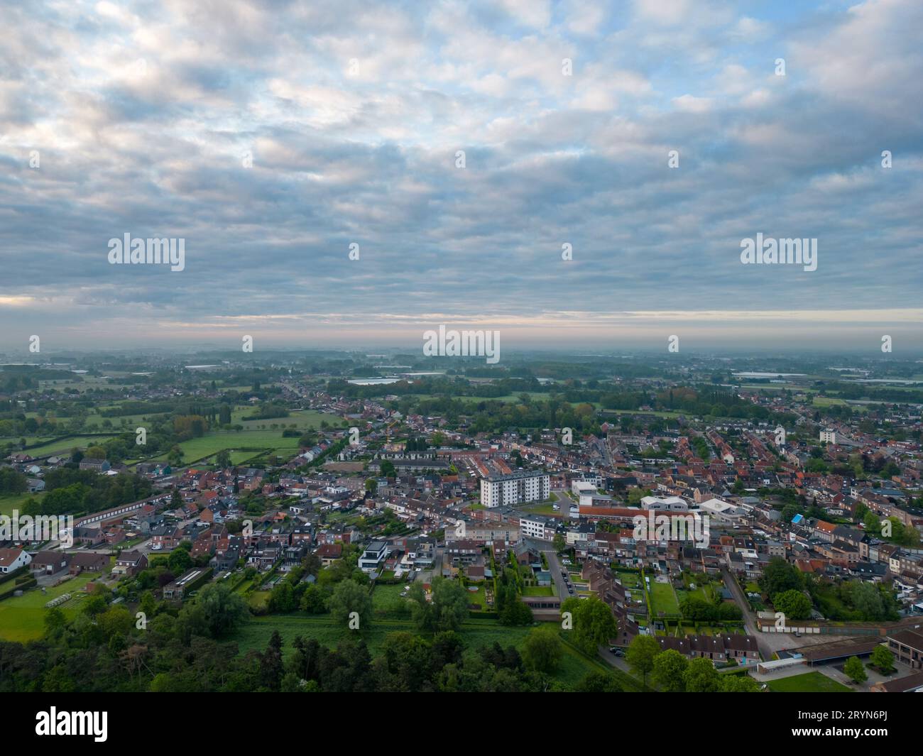 Duffel, Antwerp, Belgium, 17th of May, 2023, The village of Duffel, in