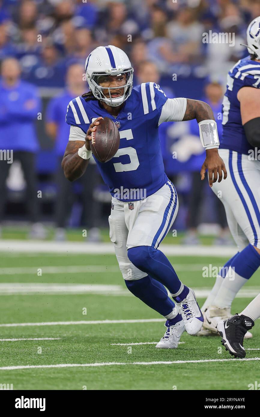 Indianapolis, IN USA; Indianapolis Colts quarterback Anthony Richardson
