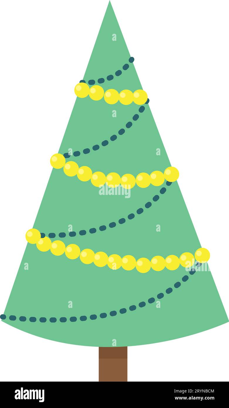 christmas tree illustration Stock Vector Image & Art - Alamy