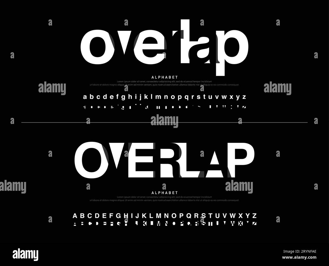 3d fonts Black and White Stock Photos & Images - Alamy