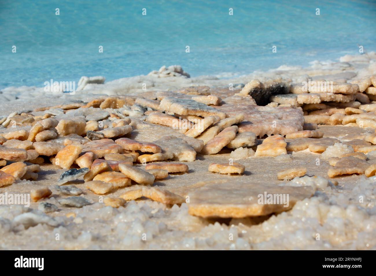 Salt industry dead sea hi-res stock photography and images - Alamy