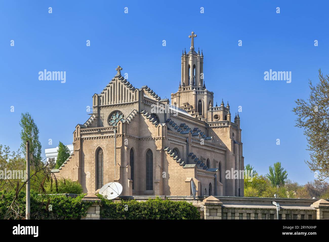 Sacred Heart Cathedral, Tashkent, Uzbekistan Stock Photo