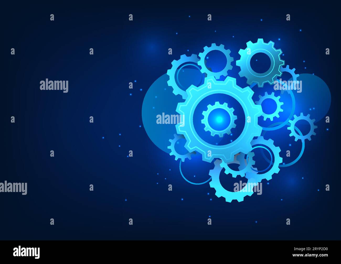 Gear technology The gears are stacked on top of each other with their ...