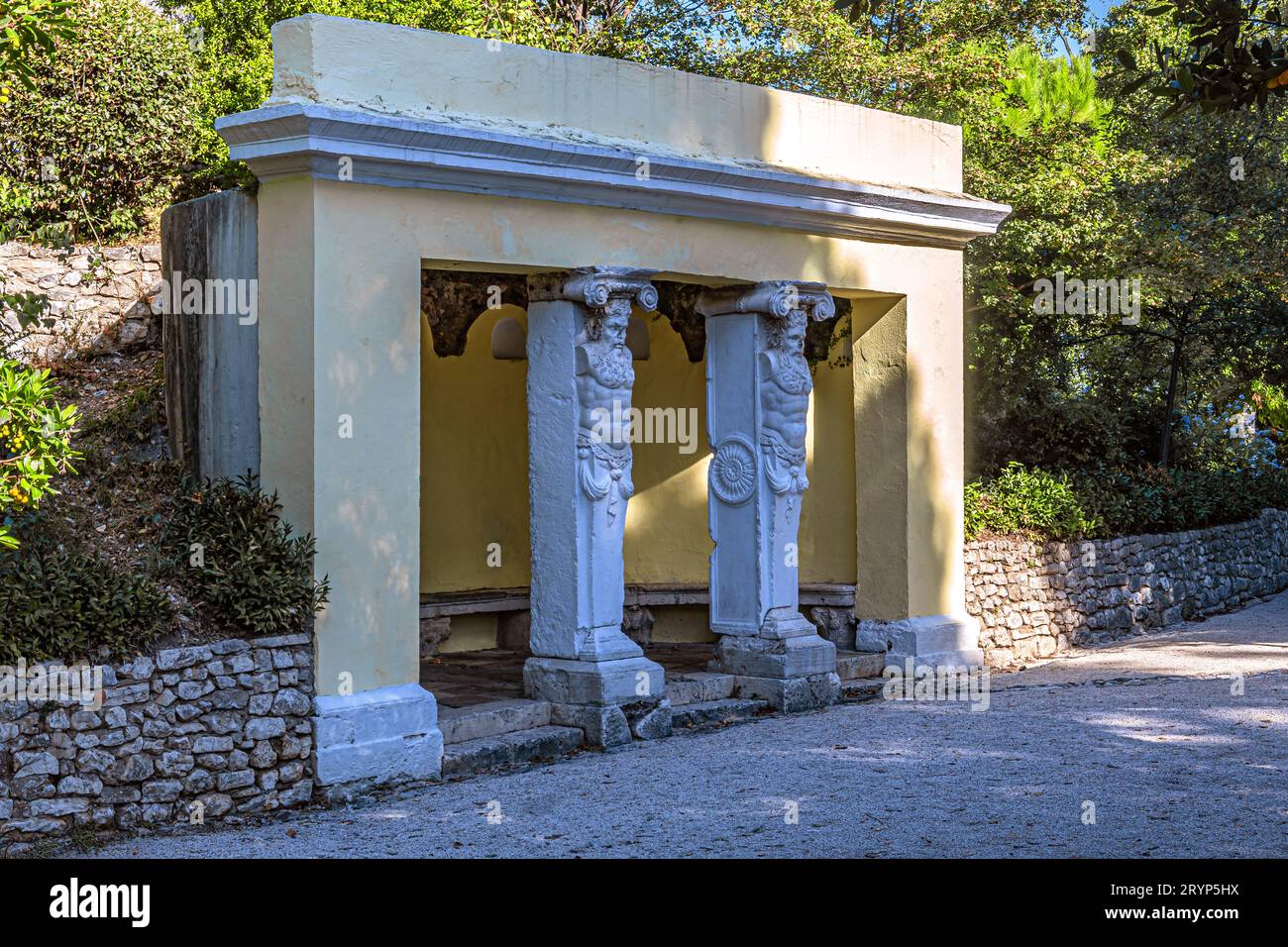 CROATIA : ZADAR - PAVILLION IN QUEEN JELENA MADIJEVKA PARK Stock Photo