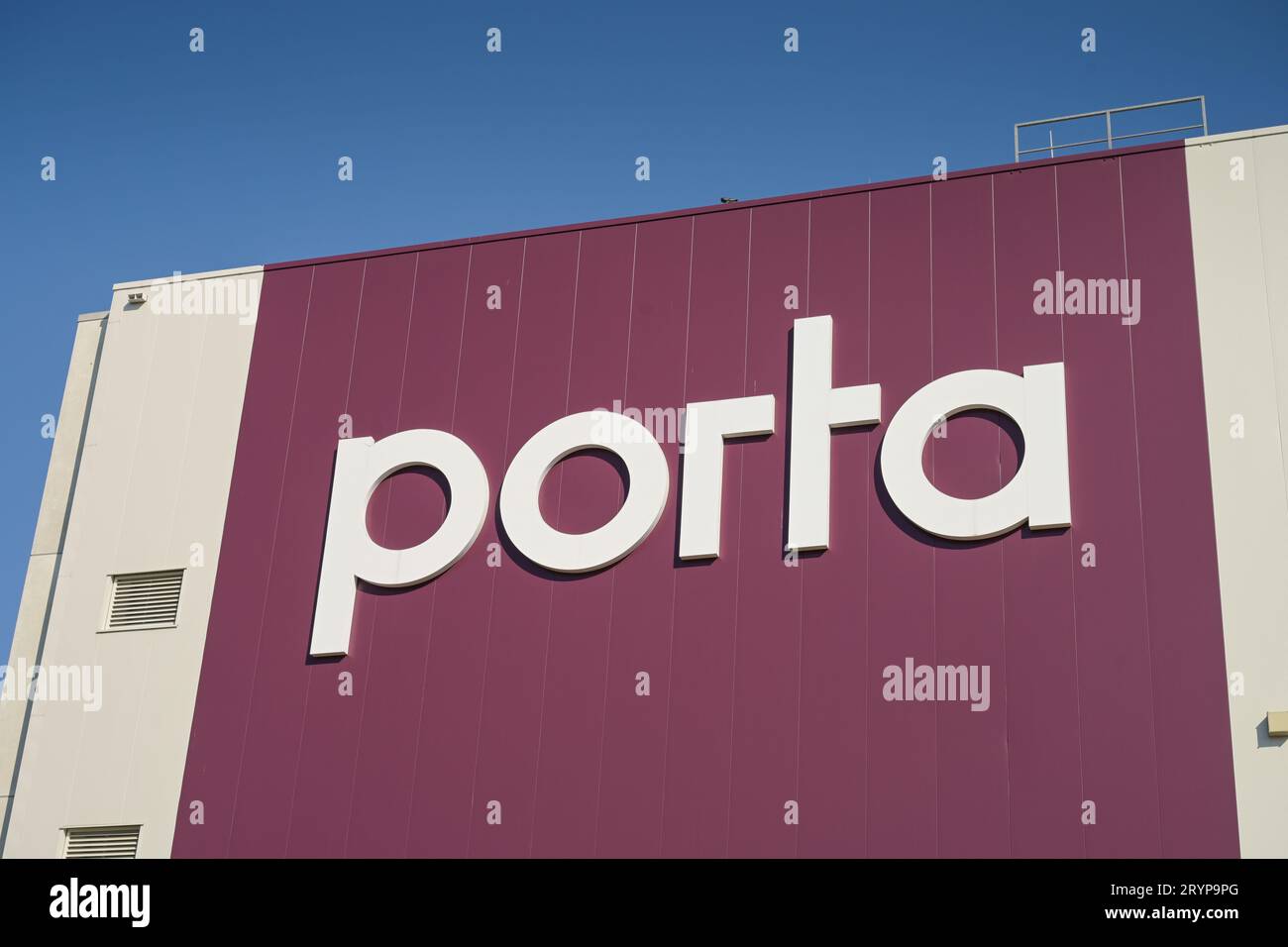 Porta Möbel, Alte Messe, Leipzig, Sachsen, Deutschland Stock Photo Alamy