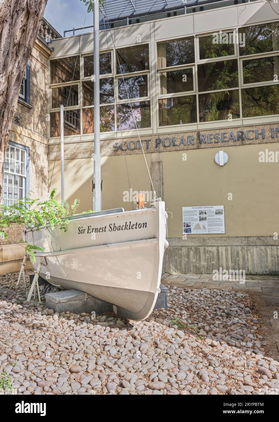 'Sir Ernest Shackleton', a replica boat of the James Caird boat, Polar