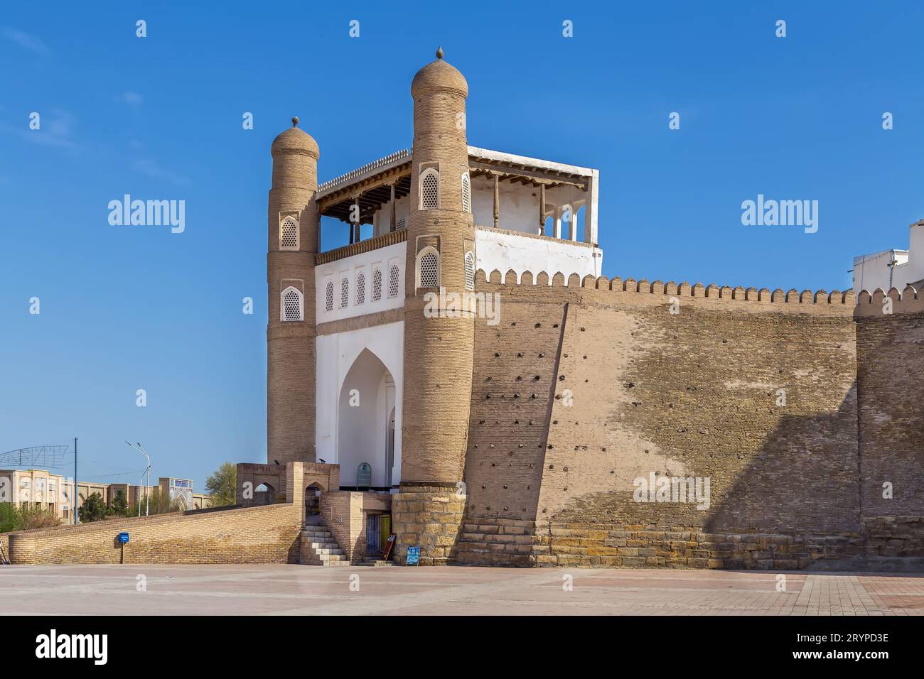 Ark of Bukhara, Uzbekistan Stock Photo