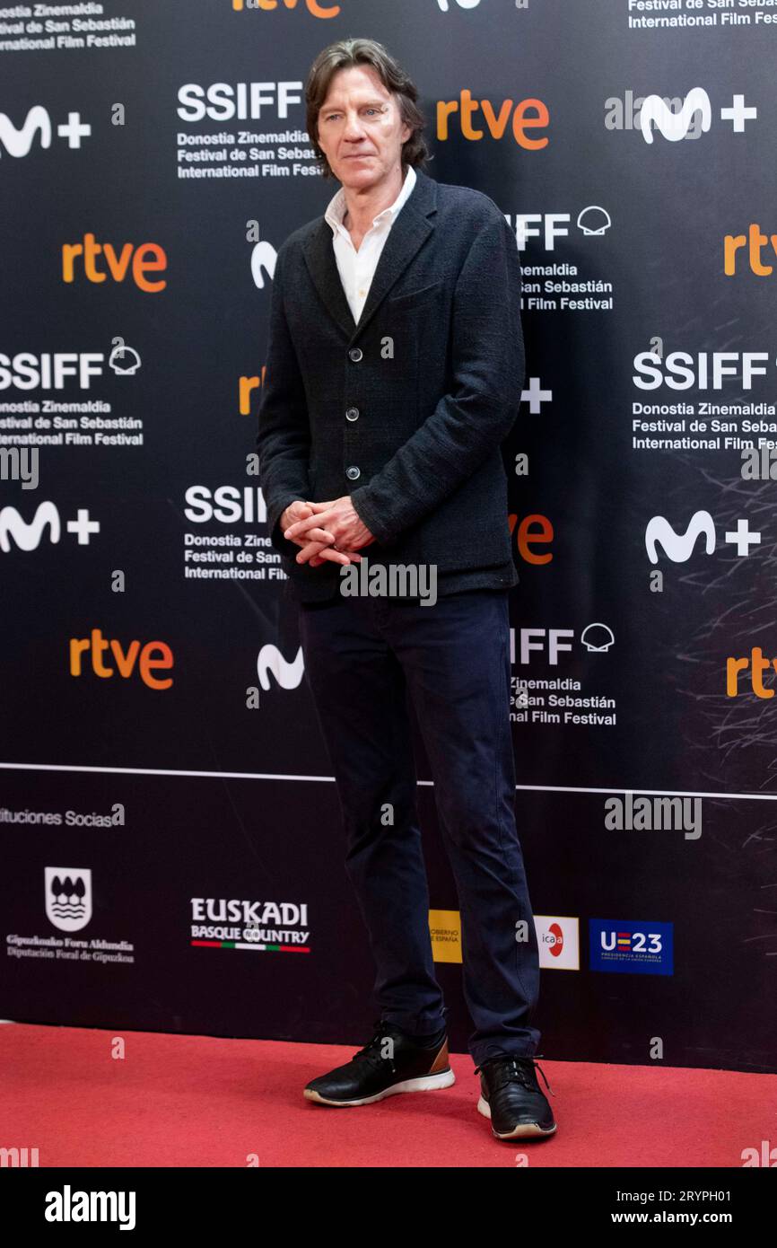 San Sebastian, Spain. 30th Sep, 2023. James Marsh attends the Closing Ceremony during the 71st San Sebastian International Film Festival at Kursaal Palace. Credit: SOPA Images Limited/Alamy Live News Stock Photo