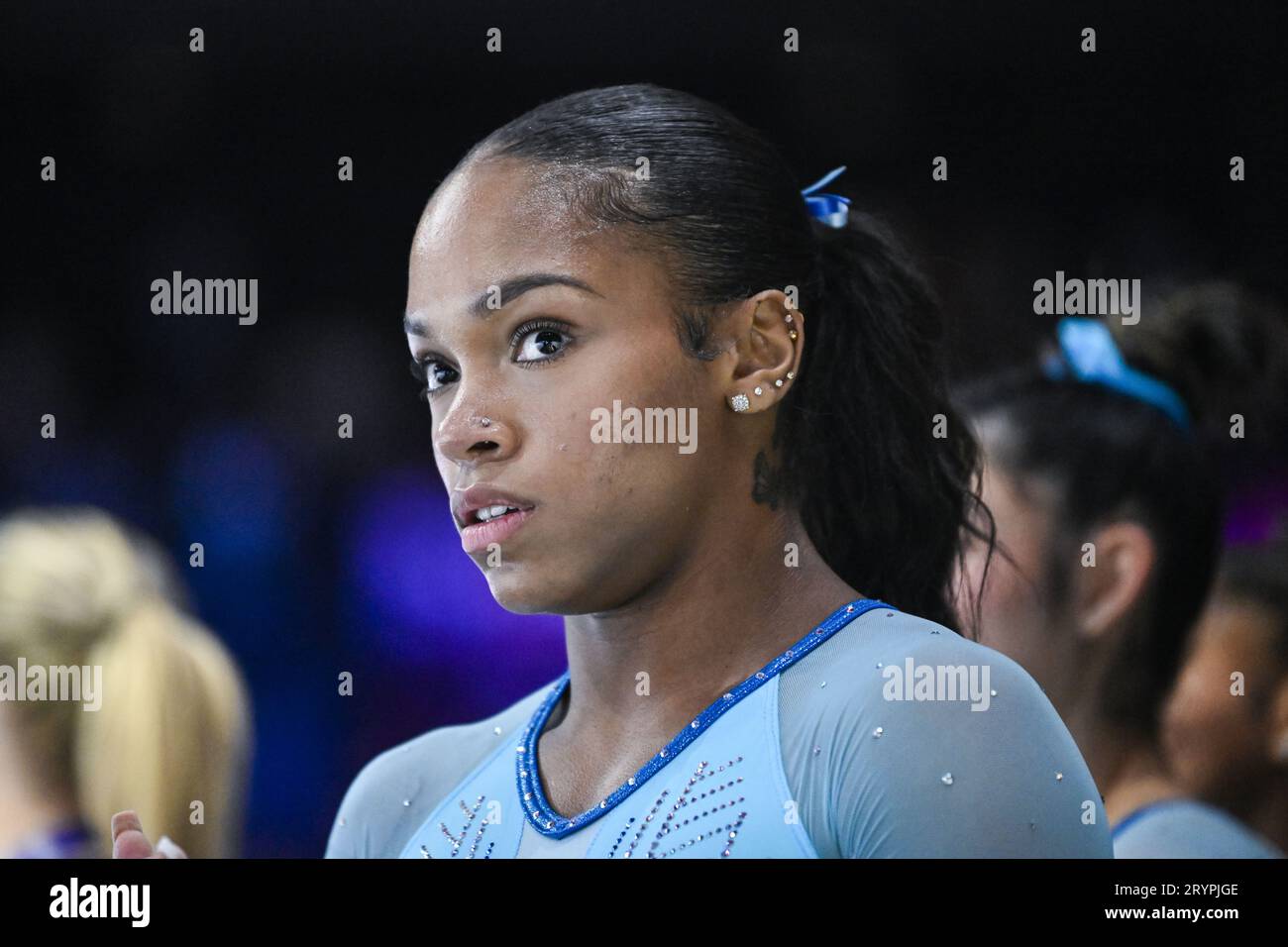 Antwerp, Belgium. 01st Oct, 2023. US' Shilese Jones pictured during the ...