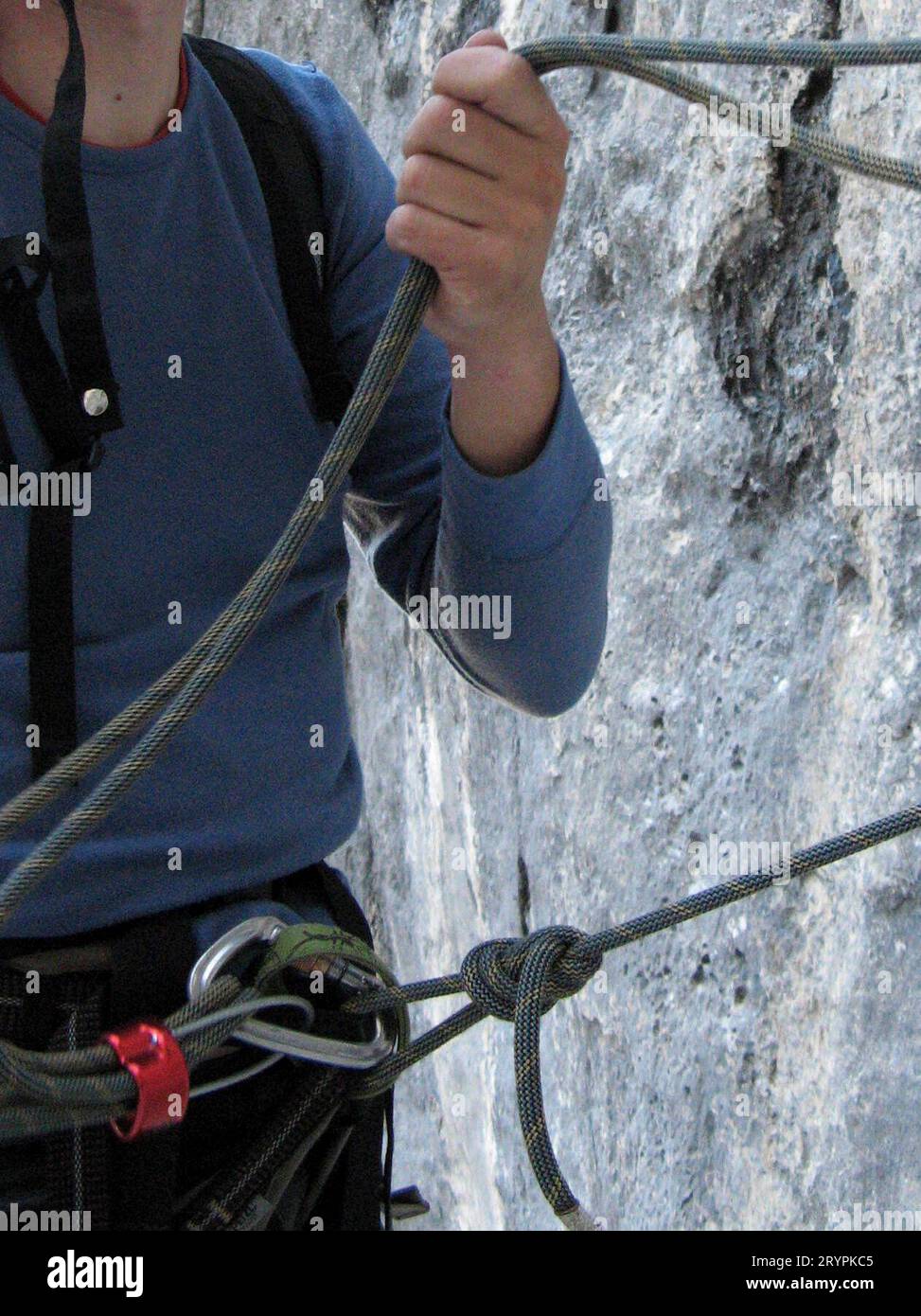 Securing The Rope, Safety Equipment And Protective Measurement When