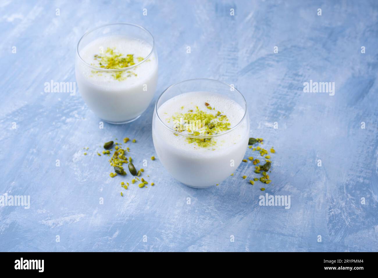 Traditional Indian lime lassi drink with dahi yogurt Stock Photo Alamy