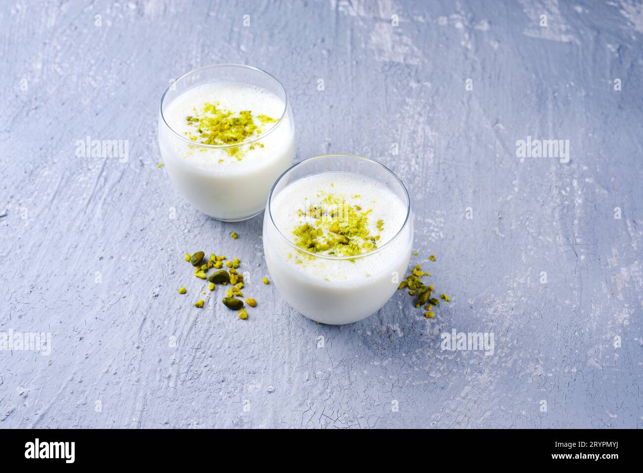 Traditional Indian lime lassi drink with dahi yogurt Stock Photo Alamy