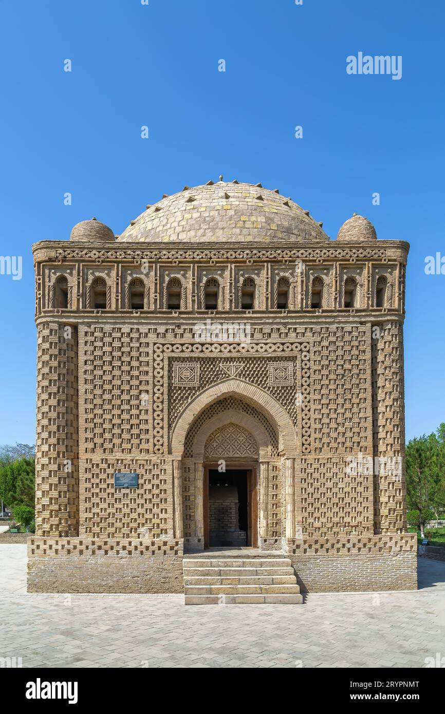 Samanid Mausoleum, Bukhara, Uzbekistan Stock Photo