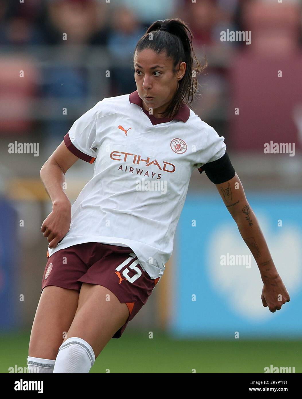 Manchester City s Leila Ouahabi During The Barclays Women s Super manchester-city-s-leila-ouahabi-during-the-barclays-women-s-super