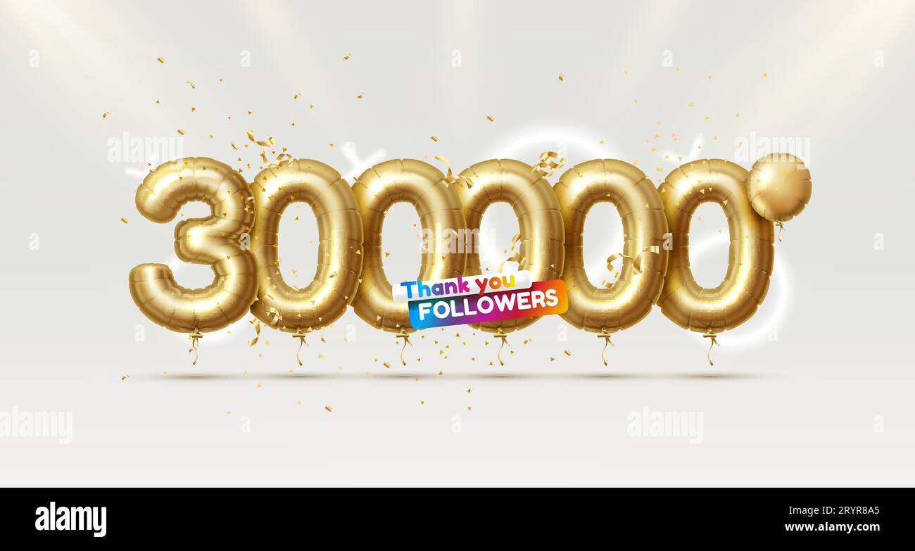 300000 followers hi-res stock photography and images - Alamy