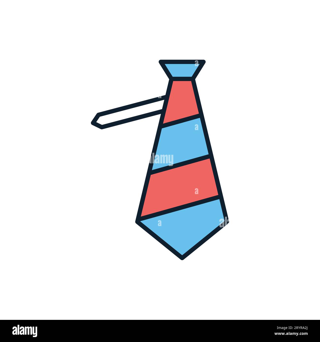 Necktie icon hi-res stock photography and images - Alamy